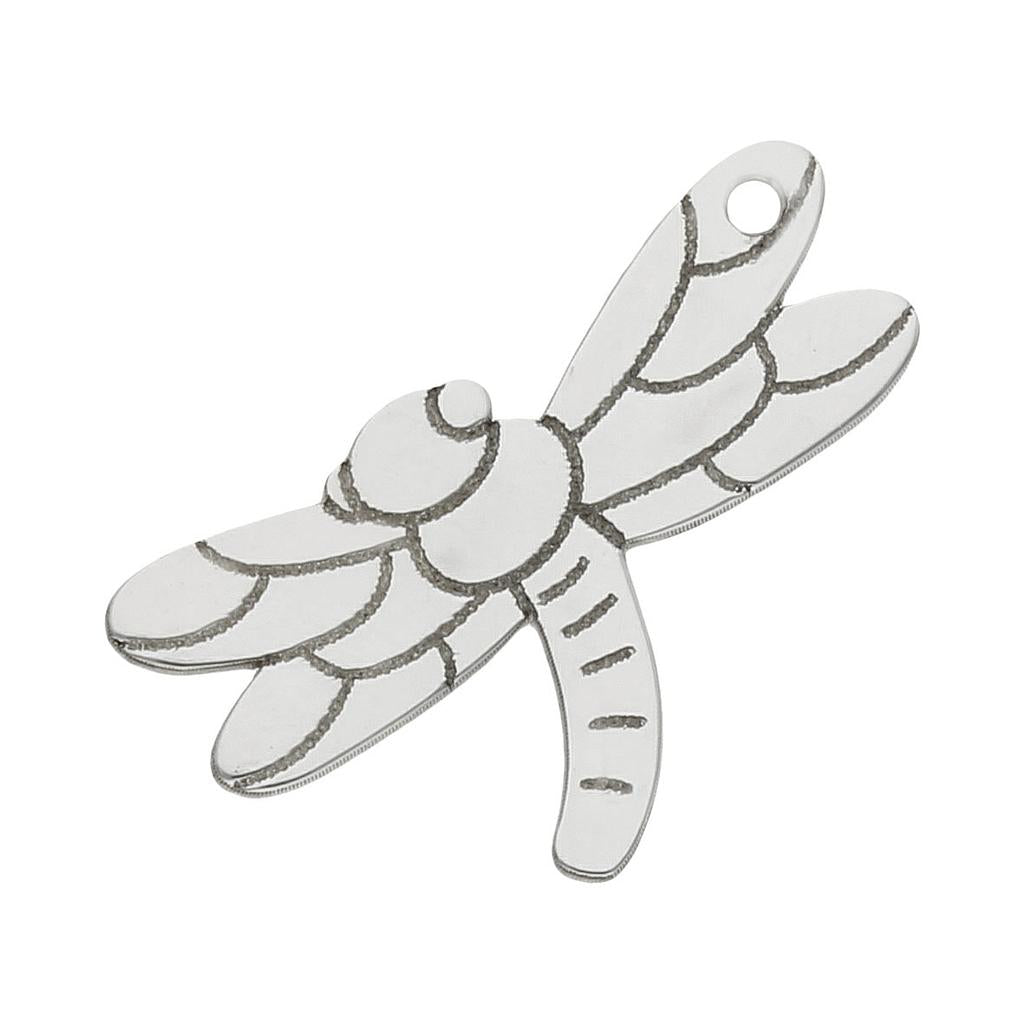 MI HISTORIA - ABALORIO PLATA 925MM LIBELULA