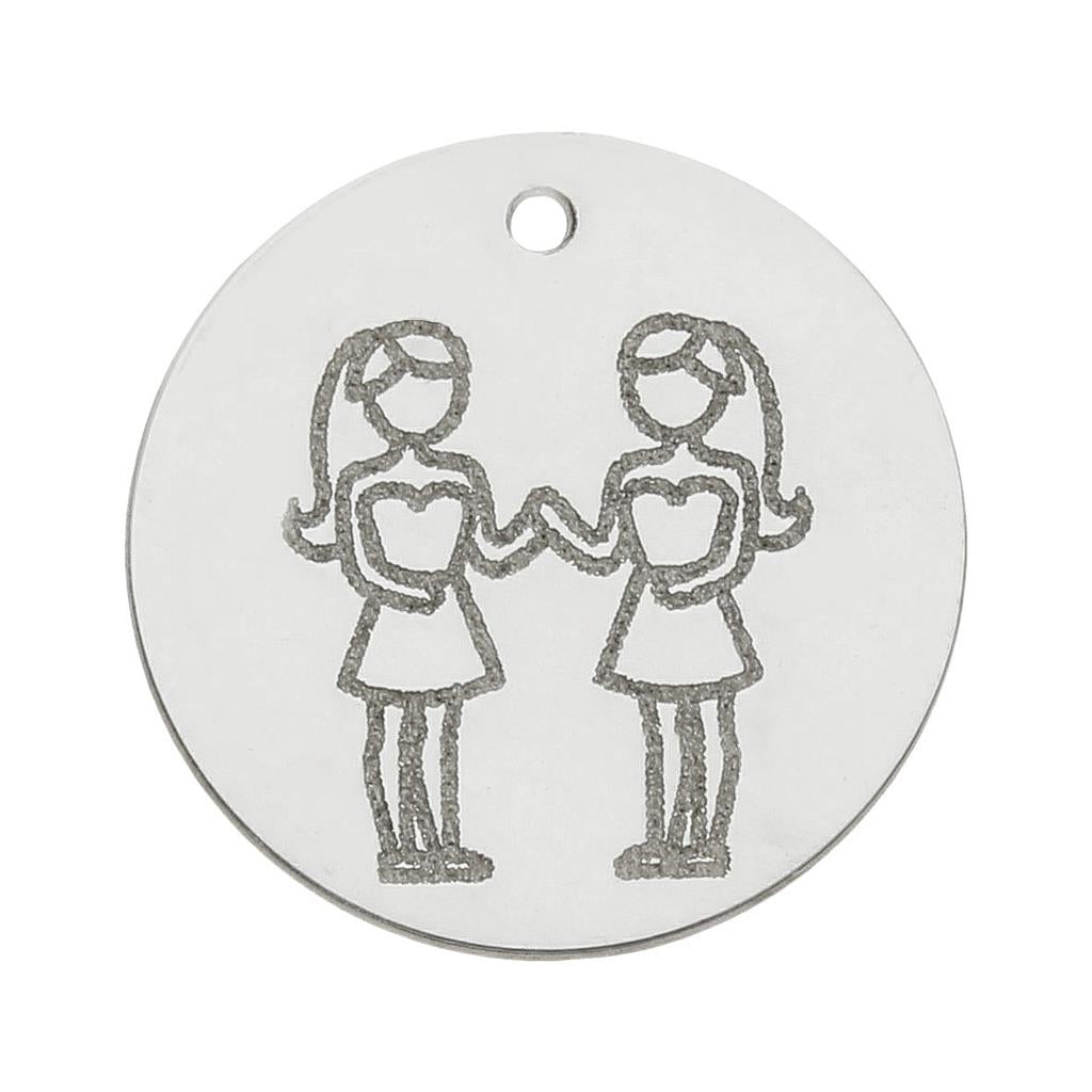 MI HISTORIA - ABALORIO PLATA 925MM HOROSCOPO GEMINIS