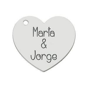 MI HISTORIA - ABALORIO PLATA 925MM CORAZON