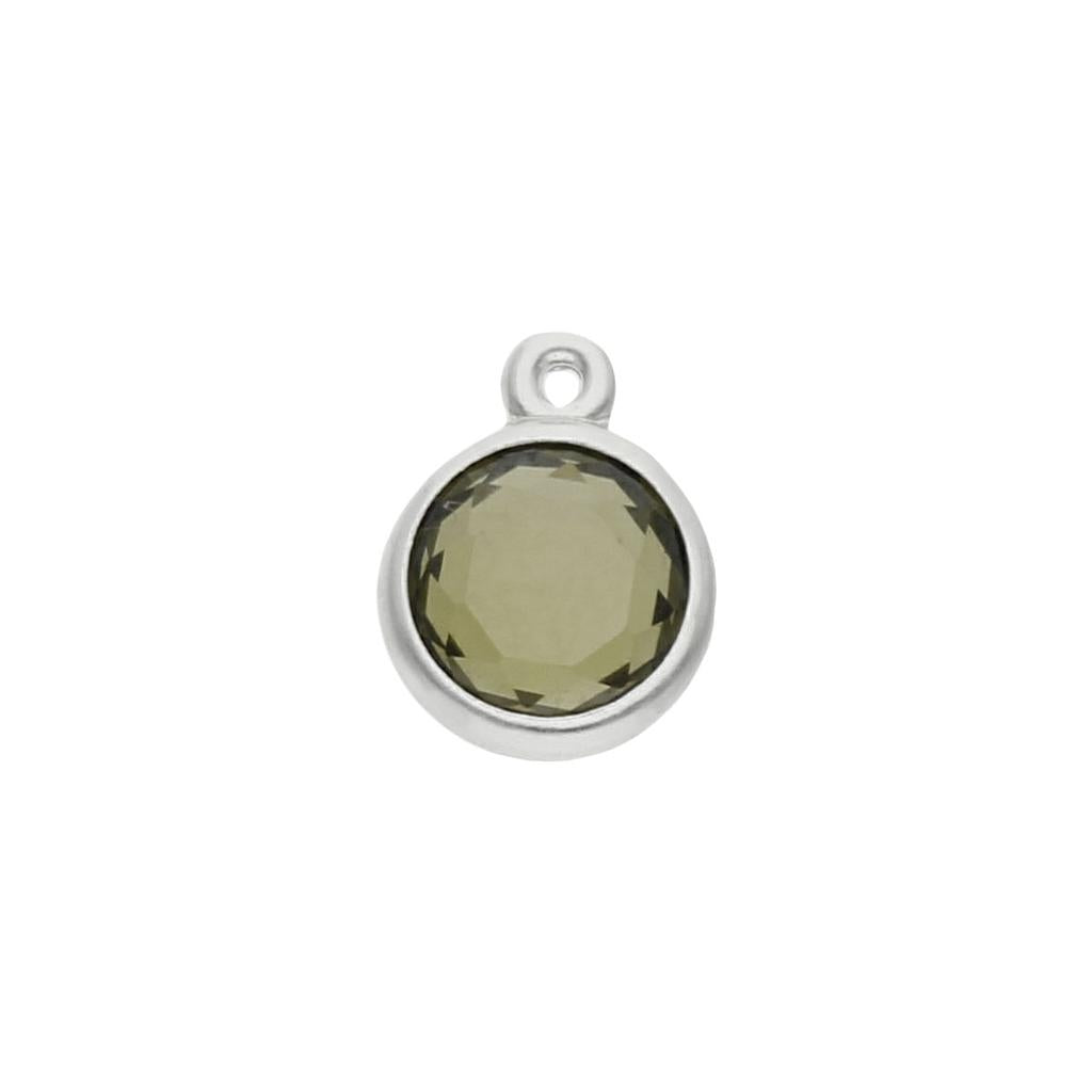MI HISTORIA - ABALORIO PLATA 925MM VERDE