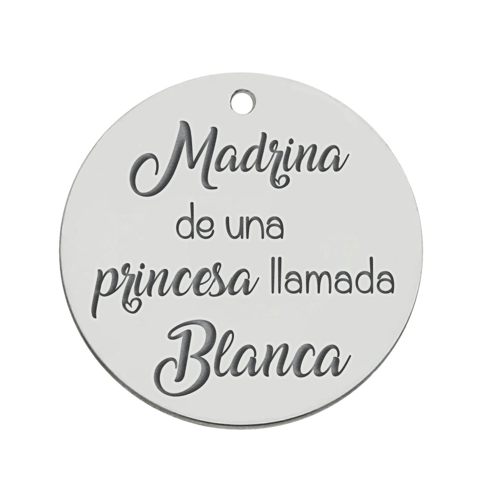 MI HISTORIA - ABALORIO PLATA 925MM MADRINA