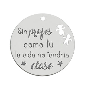 MI HISTORIA - ABALORIO PLATA 925MM PROFES