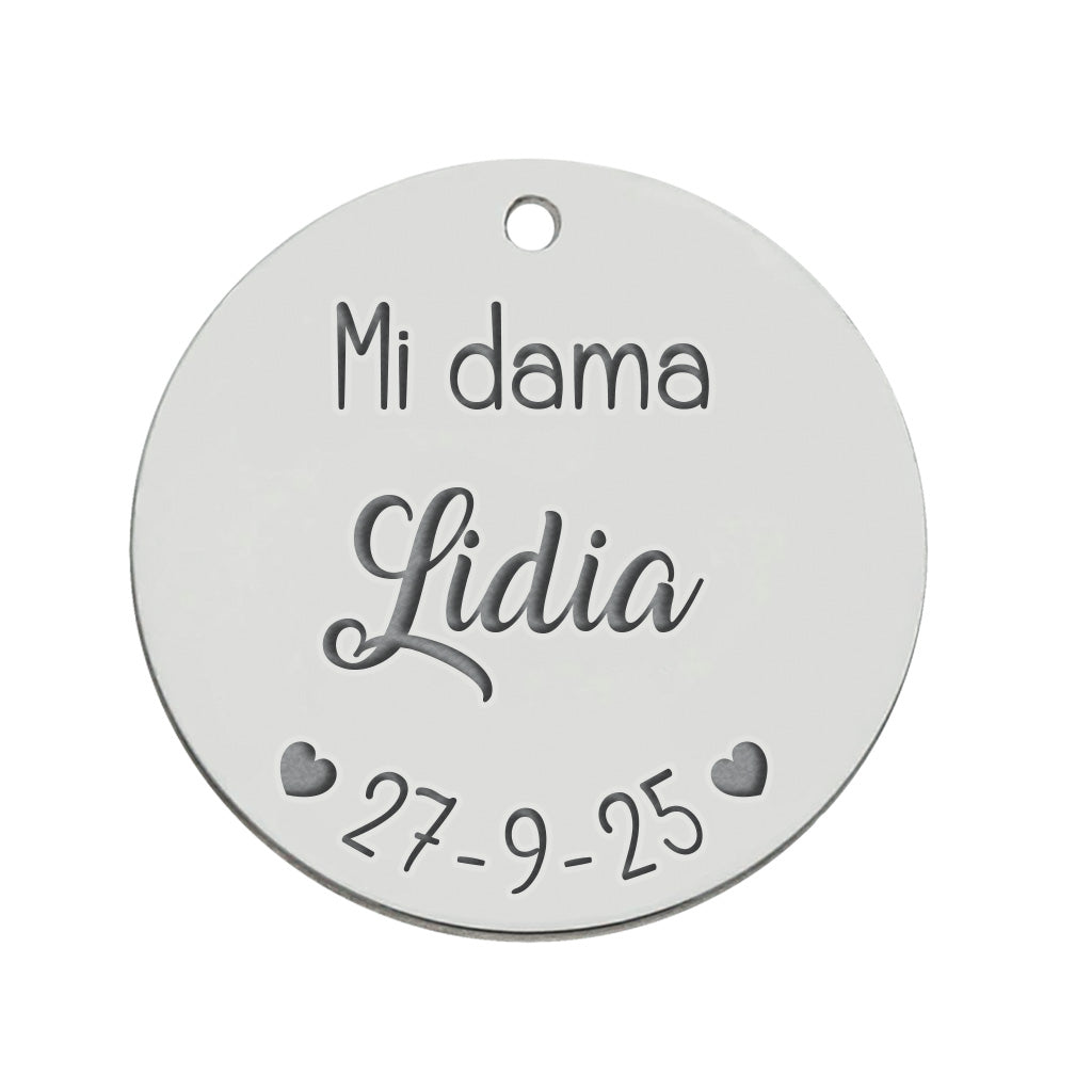 MI HISTORIA - ABALORIO PLATA 925MM DAMA HONOR