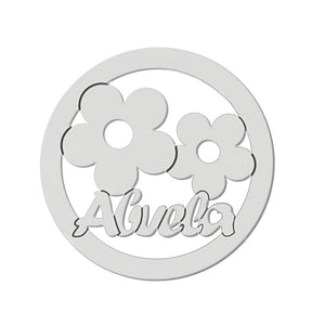 MI HISTORIA - ABALORIO PLATA 925M ABUELA FLORES