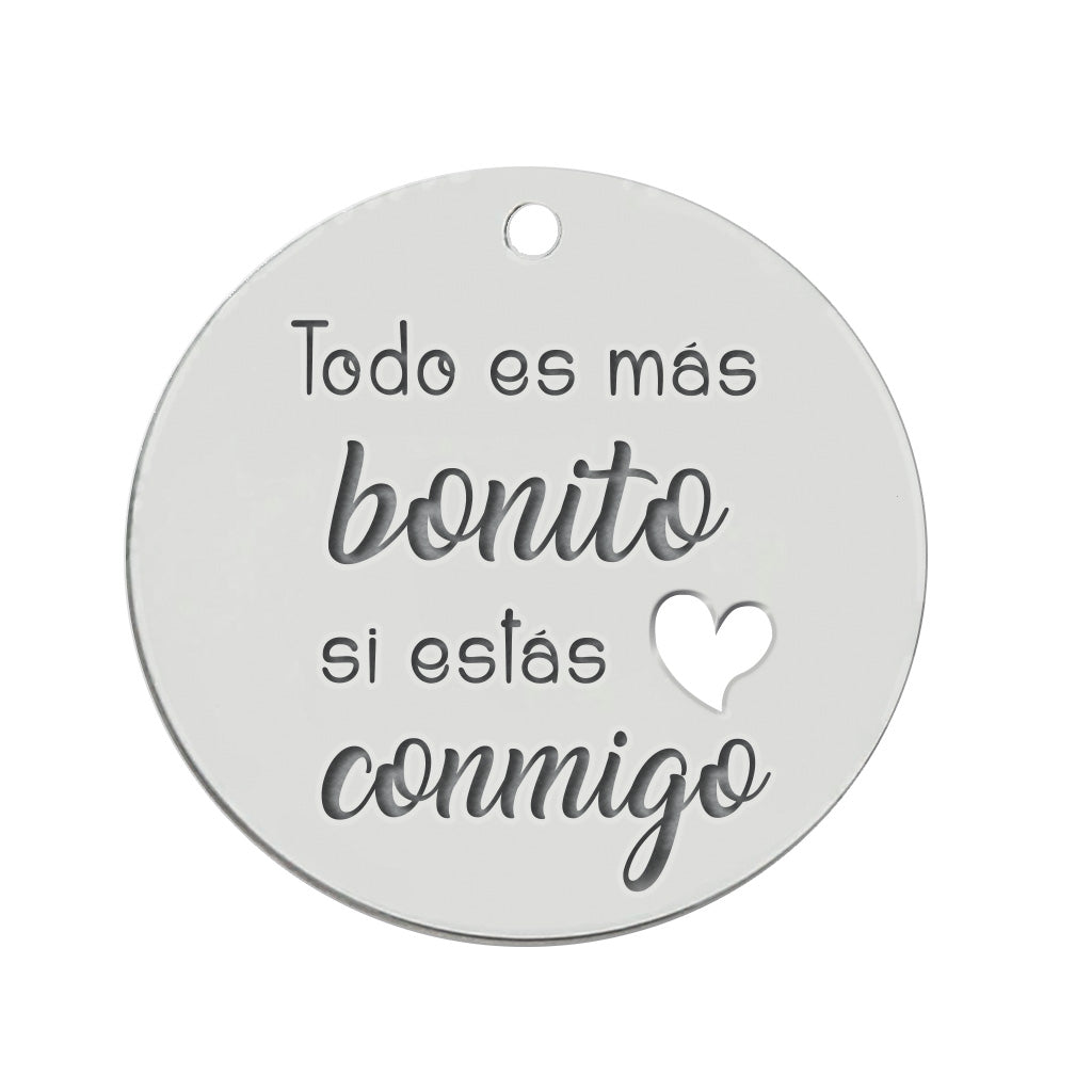 MI HISTORIA - ABALORIO PLATA 925MM BONITO