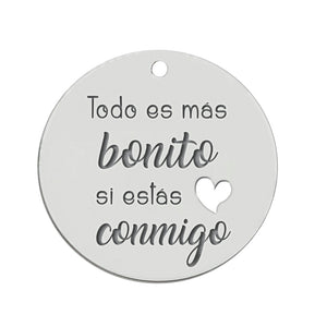 MI HISTORIA - ABALORIO PLATA 925MM BONITO