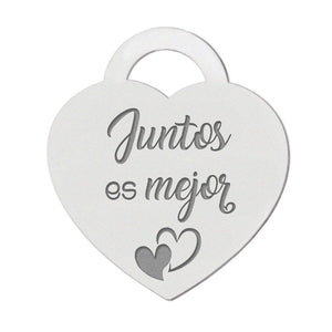 MI HISTORIA - ABALORIO PLATA 925MM JUNTOS