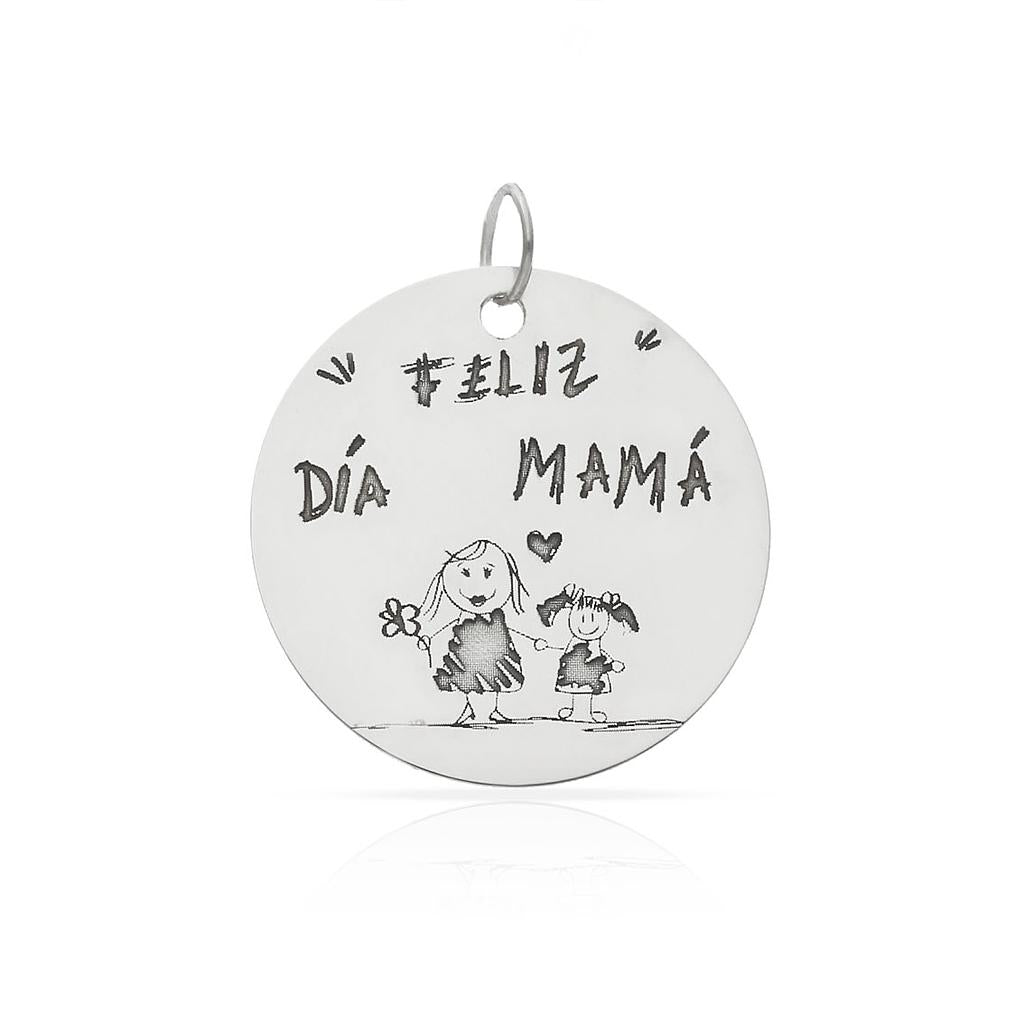 DIBUJASUEÑOS - ABALORIO PLATA 925MM - 23MM