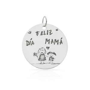 DIBUJASUEÑOS - ABALORIO PLATA 925MM - 23MM