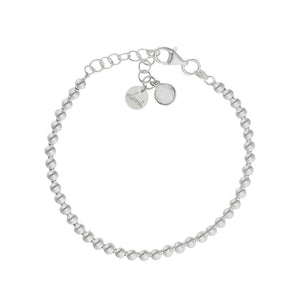 PULSERA MI HISTORIA PLATA 925MM BOLAS - CIRCONITA