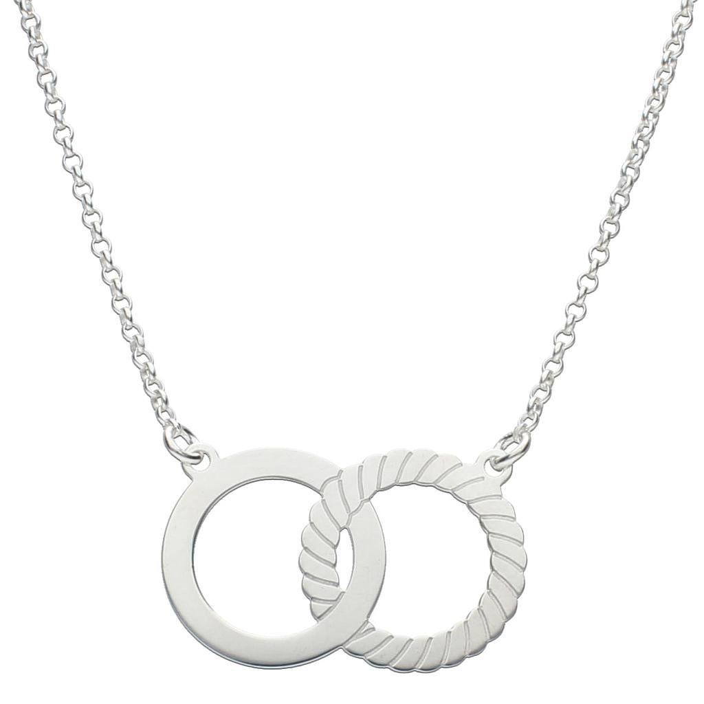 GARGANTILLA PLATA 925MM ETERNITY - 16MM