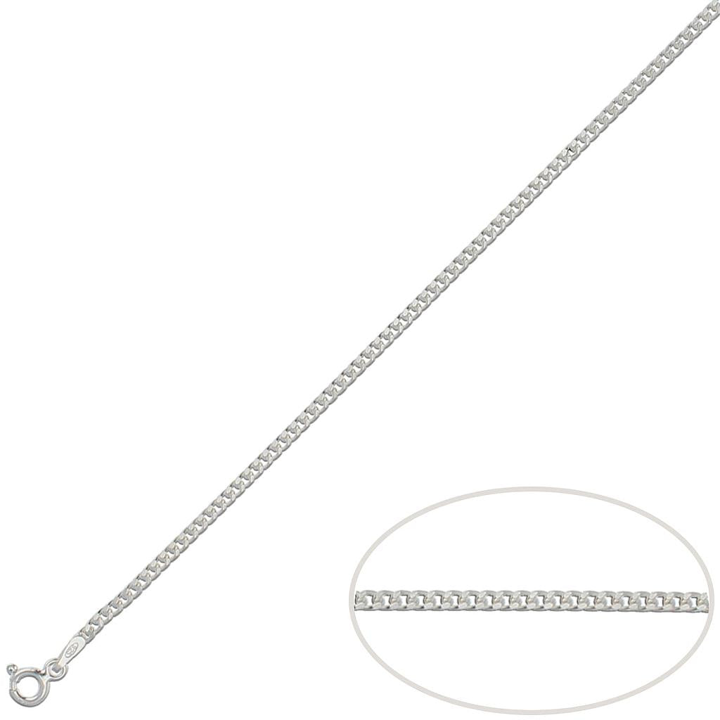CADENA PLATA 925MM BARBADA - 2MM