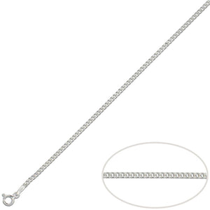 CADENA PLATA 925MM BARBADA - 2MM