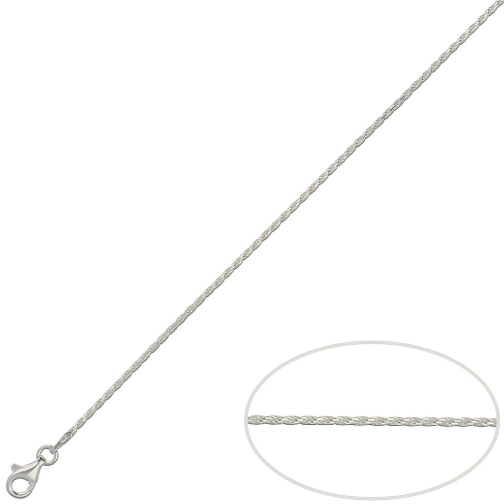 CORDON PLATA 925MM MACIZO - 1.50MM