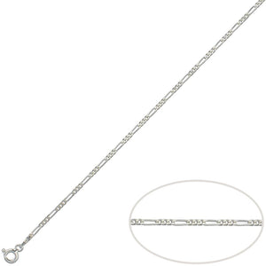 CADENA PLATA 925M 3x1 - 1.80MM