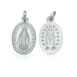 MEDALLA PLATA 925MM V. MILAGROSA PEQUEÑA - 11x18MM