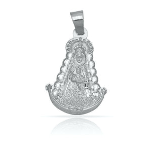 MEDALLA PLATA 925MM V. DEL ROCIO - 19x28MM