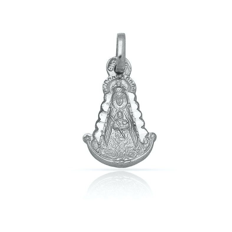 MEDALLA PLATA 925MM V. DEL ROCIO - 11x18MM