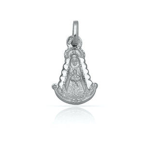 MEDALLA PLATA 925MM V. DEL ROCIO - 11x18MM