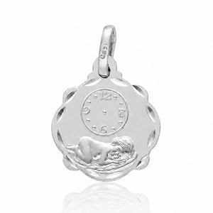 MEDALLA PLATA 925MM RELOJ - 16x20MM