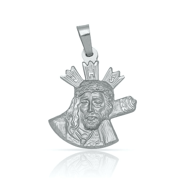 MEDALLA PLATA 925MM GRAN PODER - 20x26MM