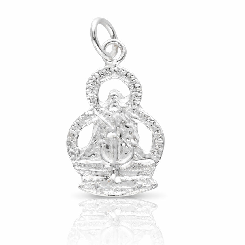 MEDALLA PLATA 925MM VIRGEN DE LA CABEZA MEDIANA - 13x20MM
