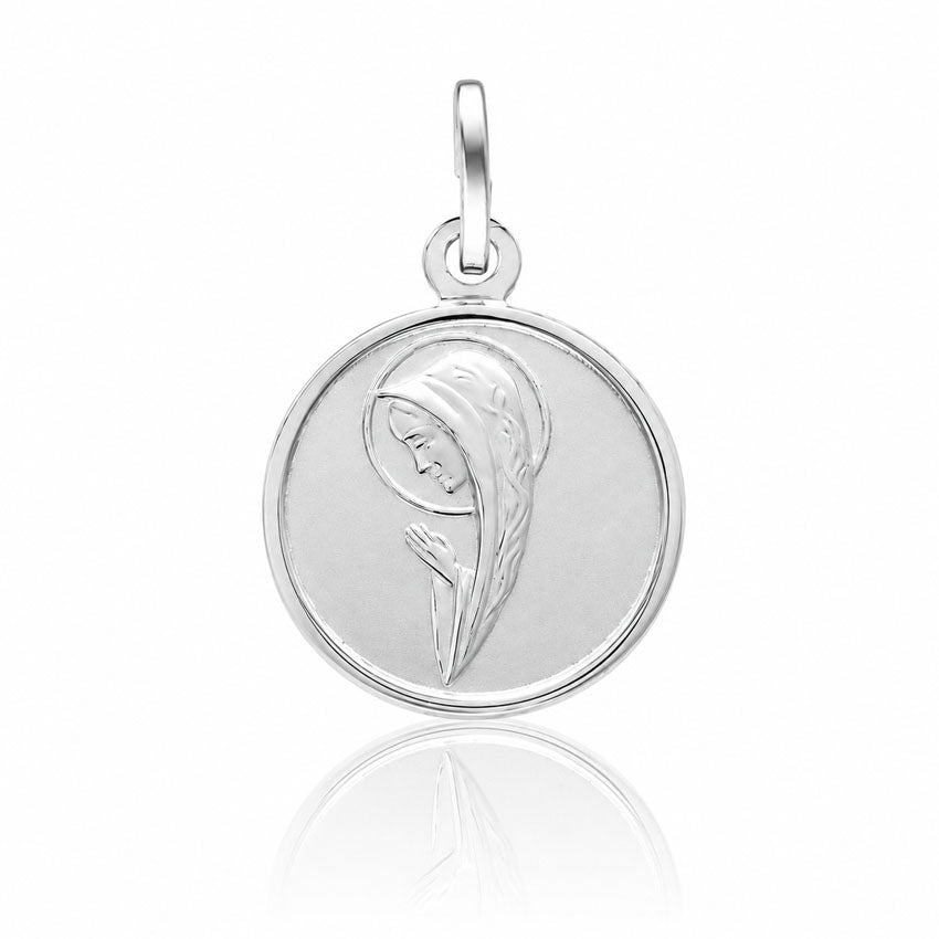 MEDALLA PLATA 925MM VIRGEN NIÑA - 15MM