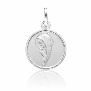 MEDALLA PLATA 925MM VIRGEN NIÑA - 15MM