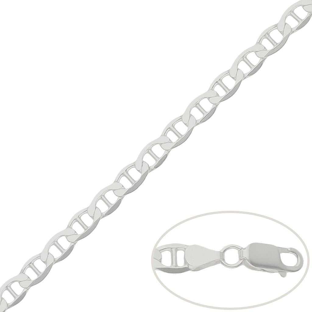 CADENA PLATA 925MM ANCLA - 6.50MM