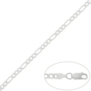 CADENA PLATA 925MM 3x1 - 4.00 MM