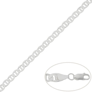 CADENA PLATA 925MM ANCLA - 5.50MM