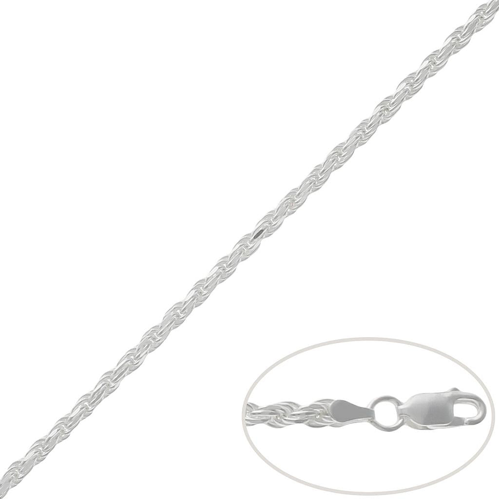 CORDON PLATA 925MM MACIZO - 3MM