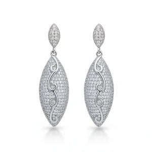 PENDIENTES PLATA 925MM CIRCONITAS