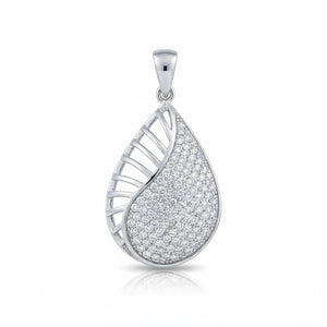 COLGANTE PLATA 925MM CIRCONITAS
