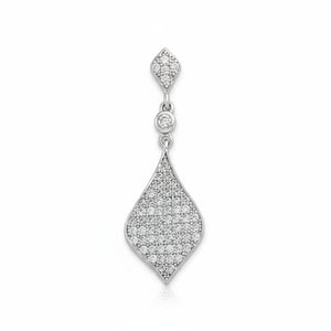 COLGANTE PLATA 925MM CIRCONITAS