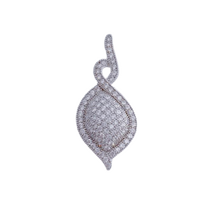 COLGANTE PLATA 925MM CIRCONITAS