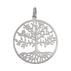 COLGANTE PLATA 925MM ARBOL DE LA VIDA - 25MM
