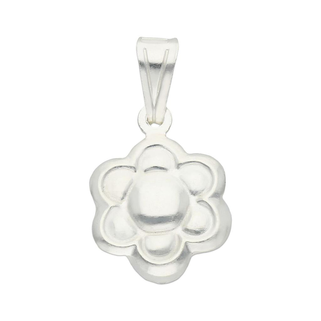 COLGANTE PLATA 925MM FLOR