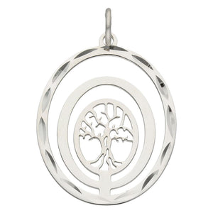 COLGANTE PLATA 925MM ARBOL DE LA VIDA