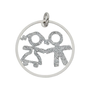 COLGANTE PLATA 925MM NIÑOS