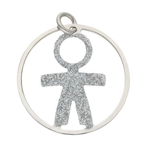 COLGANTE PLATA 925MM NIÑO