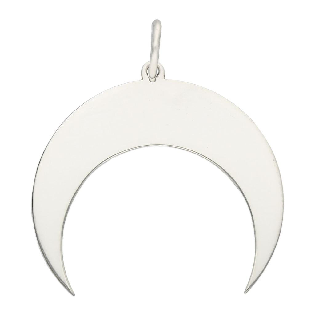 COLGANTE PLATA 925MM LUNA