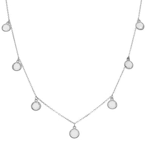 GARGANTILLA PLATA 925MM PIEDRAS CIRCONITAS
