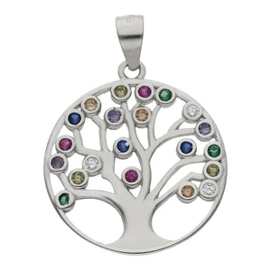 COLGANTE PLATA 925MM ARBOL DE LA VIDA - 20MM