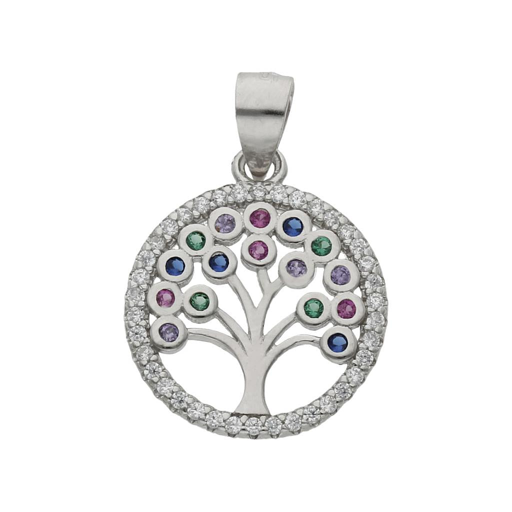 COLGANTE PLATA 925MM ARBOL DE LA VIDA - 15MM