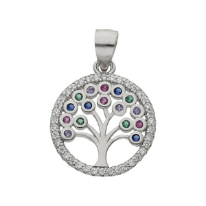 COLGANTE PLATA 925MM ARBOL DE LA VIDA - 15MM