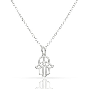 GARGANTILLA PLATA 925MM MANO DE FATIMA