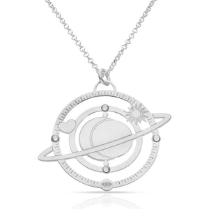GARGANTILLA PLATA 925MM UNIVERSO