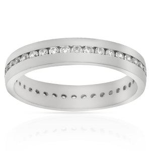ALIANZA PLATA 925MM CIRCONITAS - 4MM