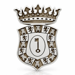PIN PLATA 925MM ESCUDO AYUNTAMIENTO